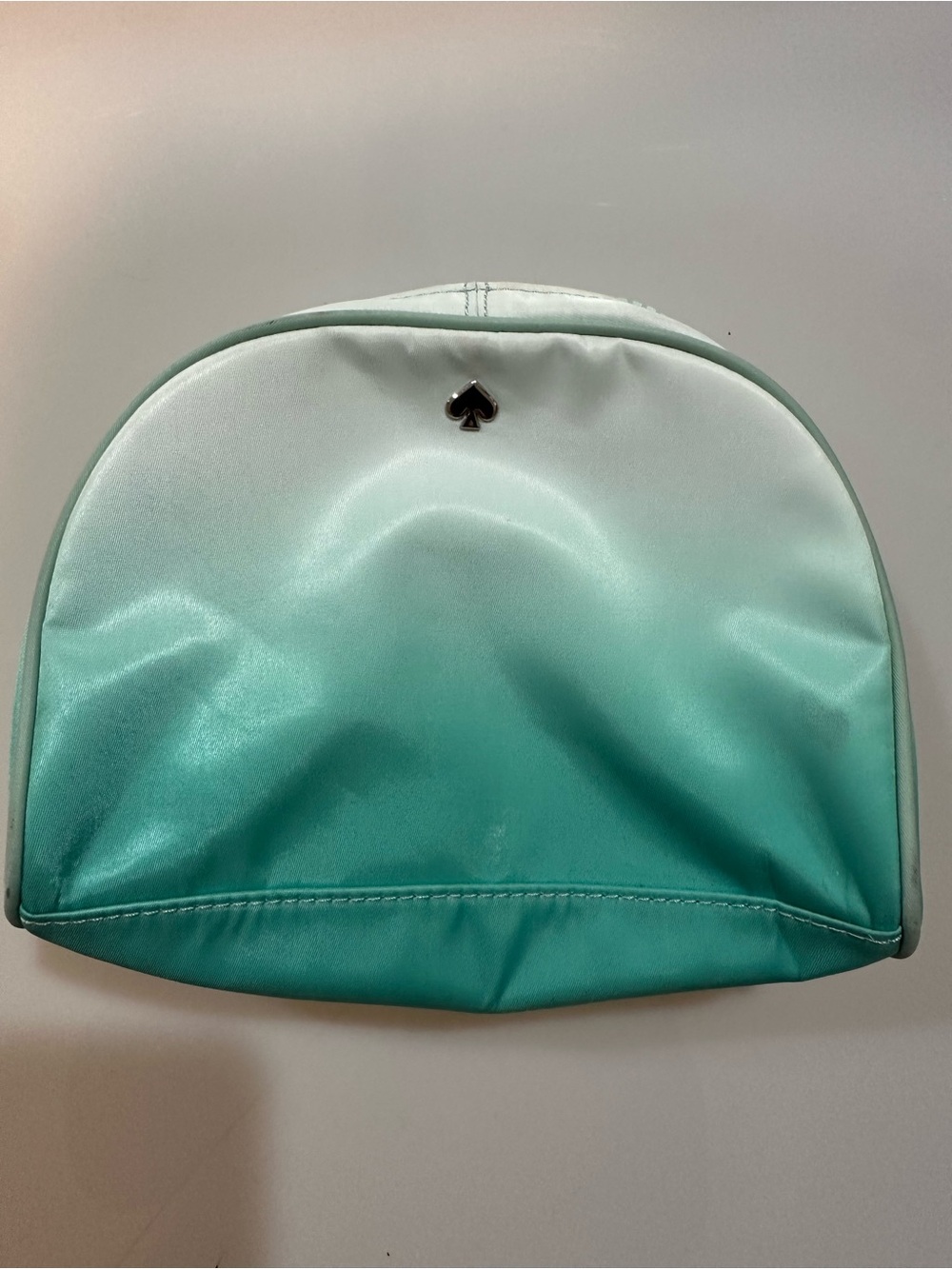 kate spade mint to teal ombre cosmetic pouch